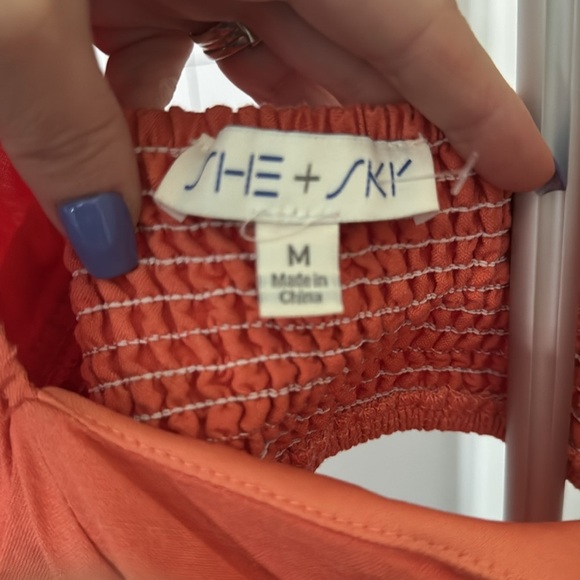 She + Sky 2 Piece Connected Dress - Picture 4 of 6